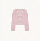 COLOR-DOTTED TWEED JACKET