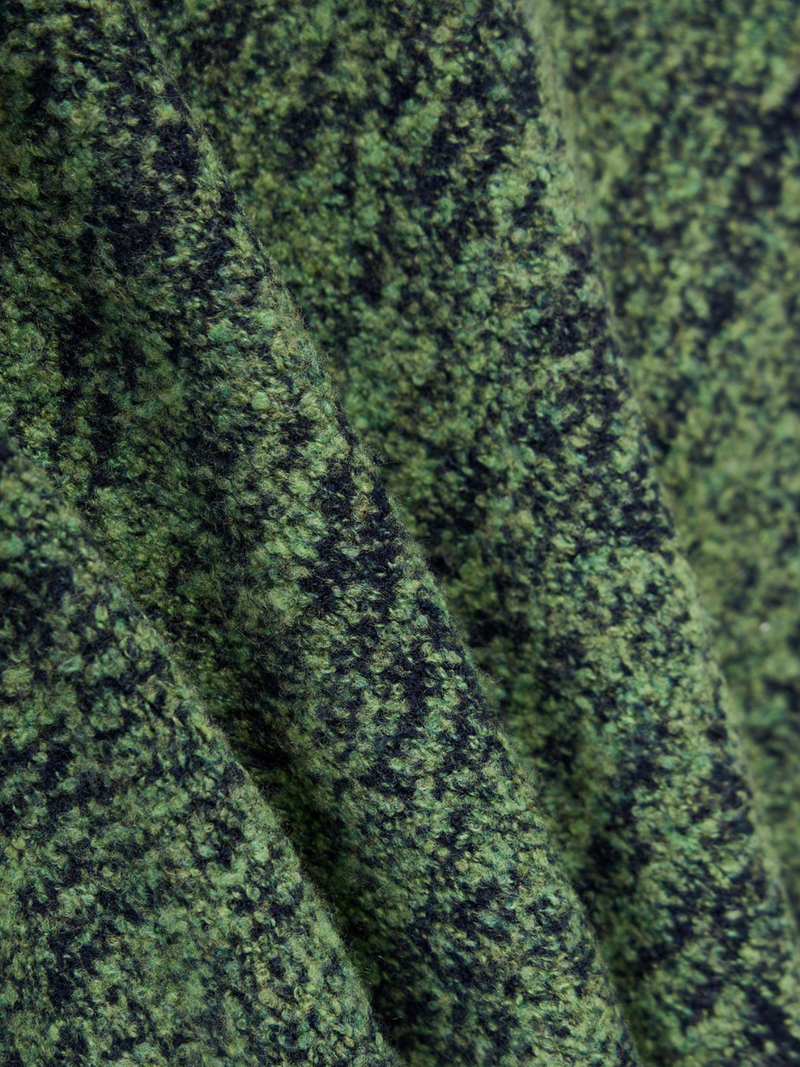 BOUCLÉ V-NECK JACKET