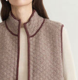 MEN'S FLEECE TRIM VEST