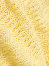 POINTELLE V-NECK CARDIGAN