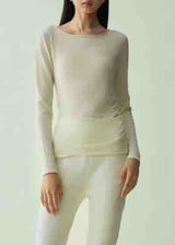 Cashmere Twisted Top