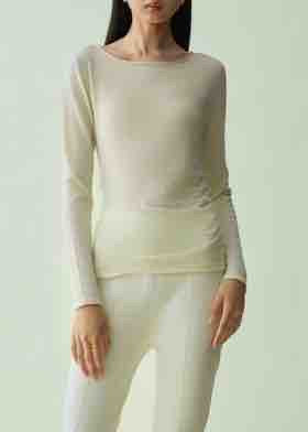 Cashmere Twisted Top
