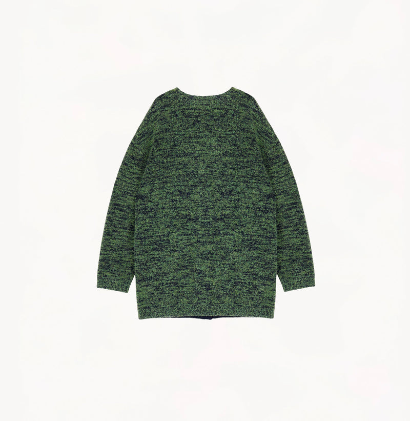 BOUCLÉ V-NECK JACKET
