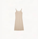 BUTTERFLY DRAWSTRING TANK DRESS