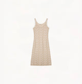 BUTTERFLY DRAWSTRING TANK DRESS