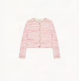 MULTICOLOR GRADIENT CREWNECK JACKET