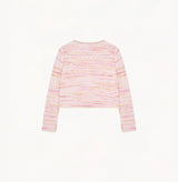 MULTICOLOR GRADIENT CREWNECK JACKET