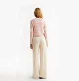 MULTICOLOR GRADIENT CREWNECK JACKET