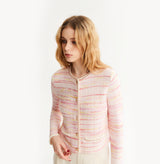 MULTICOLOR GRADIENT CREWNECK JACKET