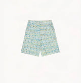 CHECK TWEED BERMUDA SHORTS