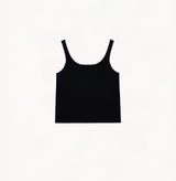 EMBROIDERED U-NECK VEST