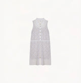 DIAMOND PATTERN TANK DRESS