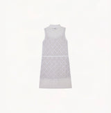 DIAMOND PATTERN TANK DRESS