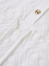 DIAMOND PATTERN TANK DRESS