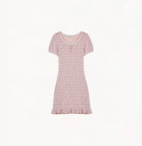 MULTICOLOR SHORT SLEEVE DRESS