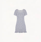 MULTICOLOR SHORT SLEEVE DRESS