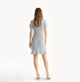 MULTICOLOR SHORT SLEEVE DRESS