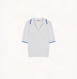 TRIMMED POLO TOP