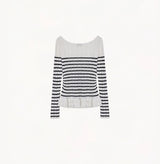 RUFFLED OFF-SHOULDER TOP