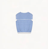 STRIPED SAILOR COLLAR VEST
