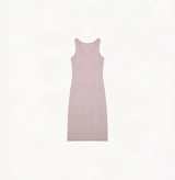 SHIMMER POINTELLE TANK DRESS