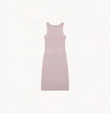 SHIMMER POINTELLE TANK DRESS