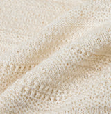 SHIMMER POINTELLE STRAIGHT-LEG PANTS