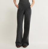 TEDDY BOUCLÉ WIDE-LEG PANTS