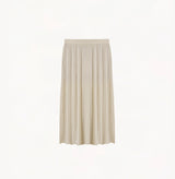 POINTELLE STRAIGHT MIDI SKIRT