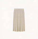 POINTELLE STRAIGHT MIDI SKIRT