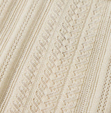 POINTELLE STRAIGHT MIDI SKIRT