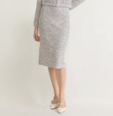 MULTICOLOR TWEED SKIRT
