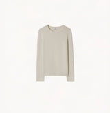 CASHMERE-BLEND LONG-SLEEVE TOP