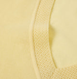 WOOL V-NECK TOP WITH RIBBON