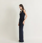 SHIMMER POINTELLE V-NECK VEST