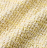 TWEED CROCHET-TRIM CREWNECK VEST