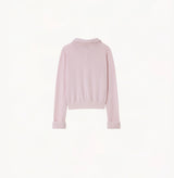 DETACHABLE FUR-COLLAR CARDIGAN
