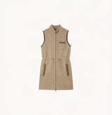 TEDDY BOUCLÉ SLEEVELESS DRESS