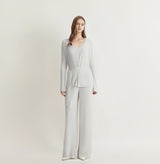 SHIMMER WIDE-LEG PANTS