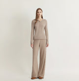 CASUAL STRAIGHT-LEG PANTS