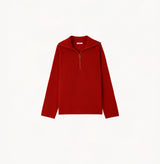 CASHMERE COLLARED SWEATER