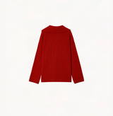 CASHMERE COLLARED SWEATER