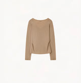 CASHMERE V-NECK TOP