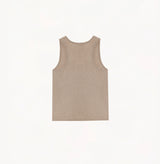 CASUAL PLUSH U-NECK TANK