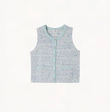 MULTICOLOR CREWNECK VEST