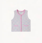 MULTICOLOR CREWNECK VEST