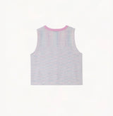 MULTICOLOR CREWNECK VEST