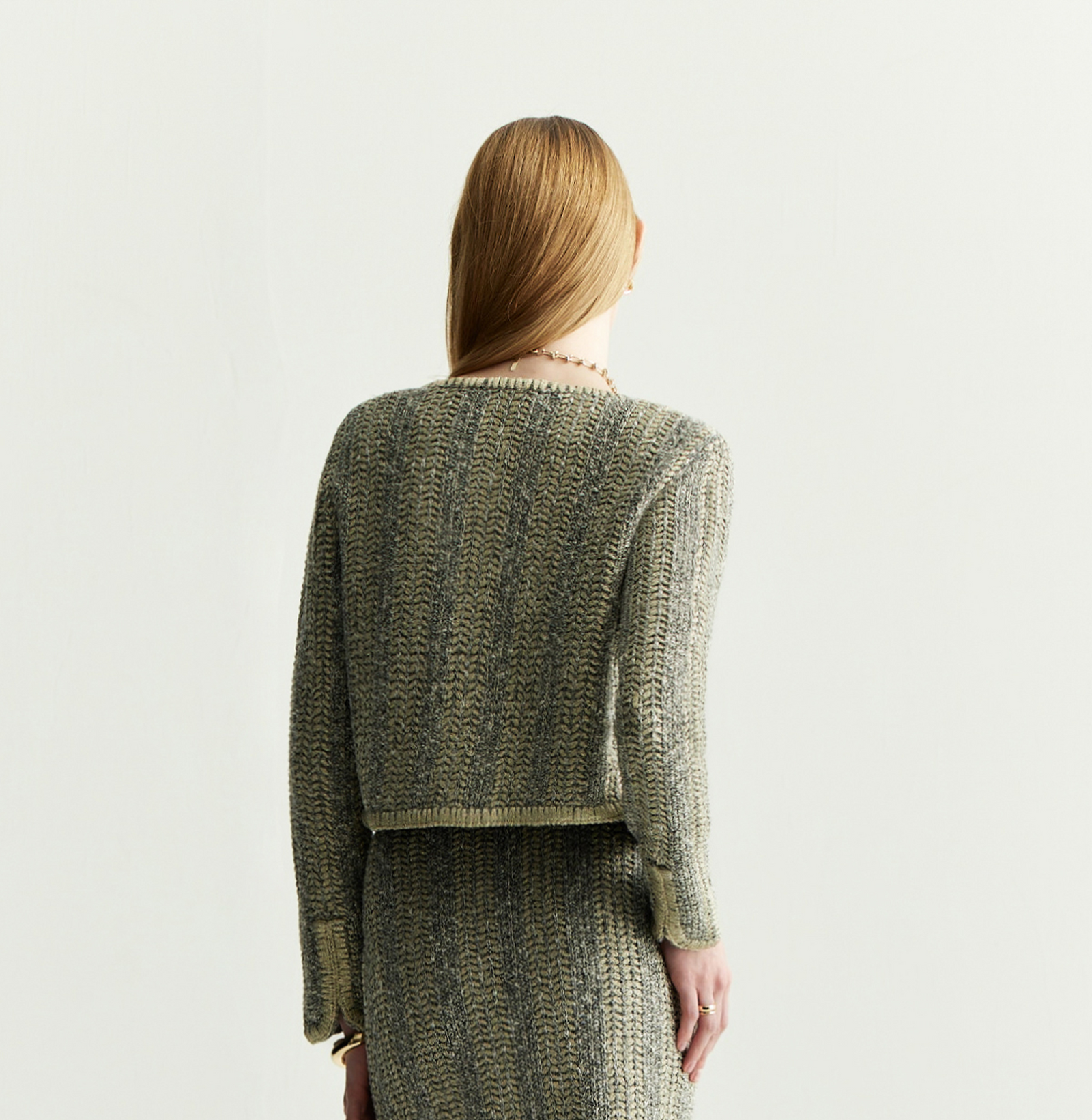 METALLIC TWEED JACKET – CRUSH Collection