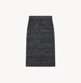 BOUCLÉ METALLIC POINTELLE SKIRT