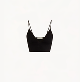 TRIANGLE COTTON-BLEND SOFT CUP BRA